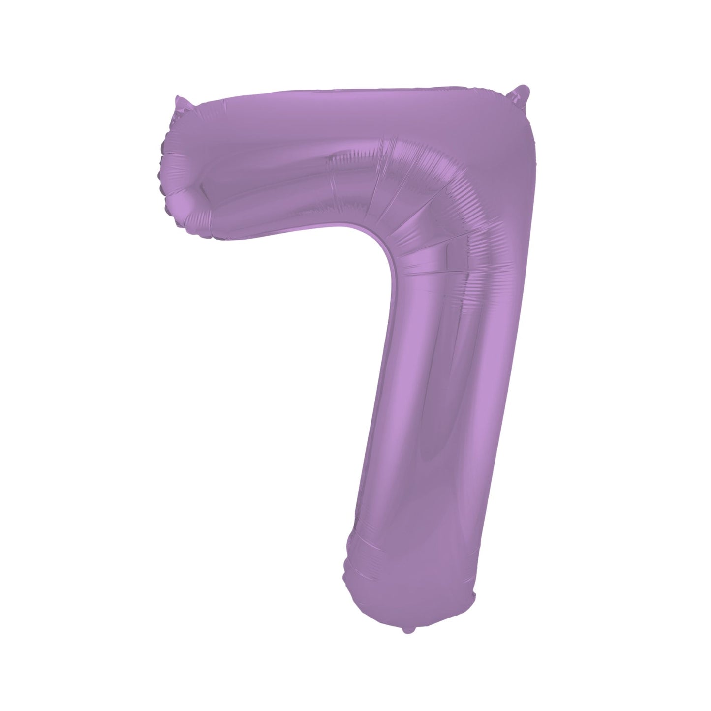 Folieballon cijfer 7 Paars 86 cm