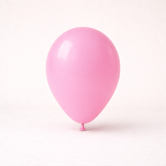 Lichtroze latex ballon voor kinderfeestje