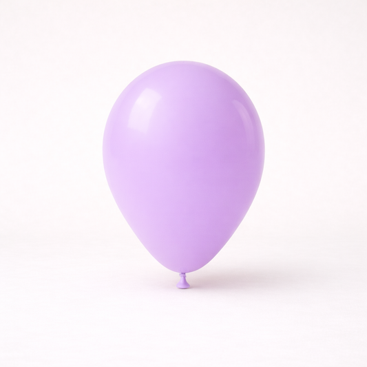 lila latex ballon voor kinderfeestje