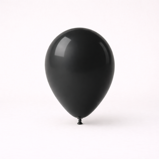 zwarte ballon voor kinderfeestje