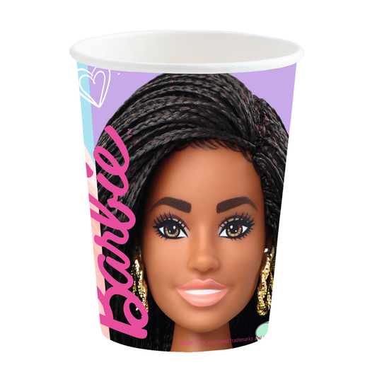 Bekers (8st) Barbie