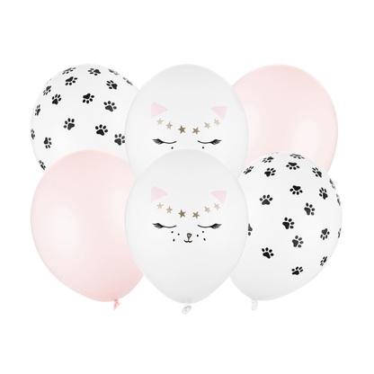 Ballonnenmix Happy Birthday (6st) Kitty Party