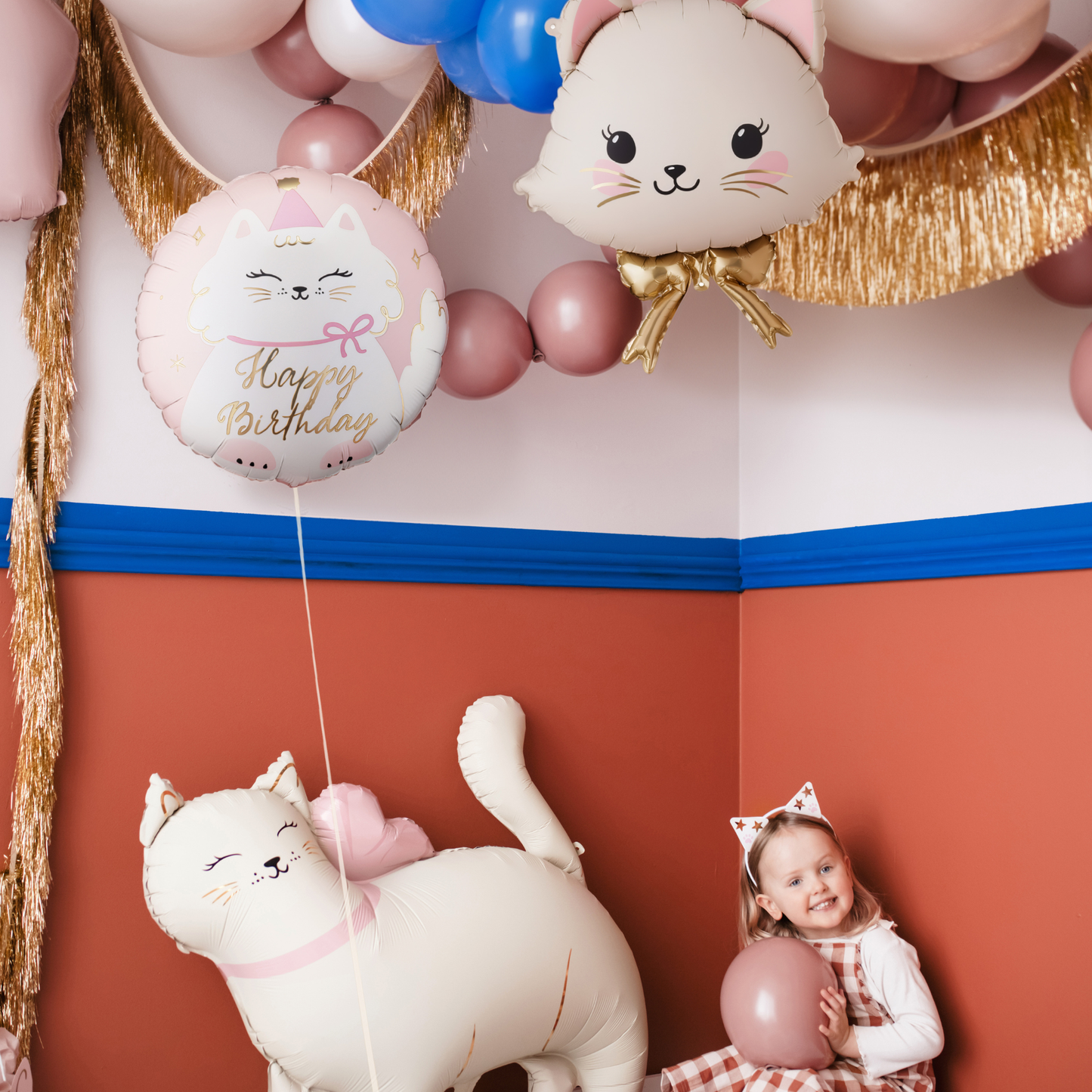 Folieballon Kitty Party
