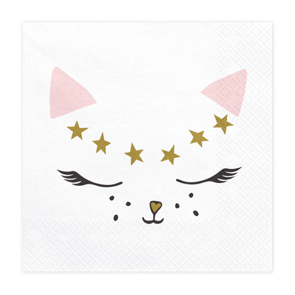 Servetten Kitty Party (12st)