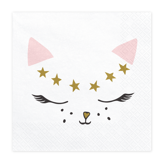 Servetten Kitty Party (12st)