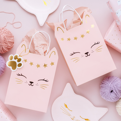 Uitdeeltasjes (6st) Kitty Party