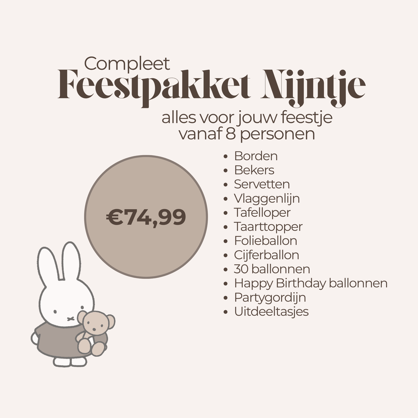Nijntje Feestpakket