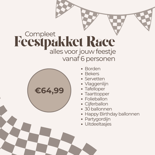 Race Auto Feestpakket